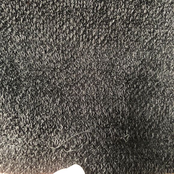 Doe & Rae Cardigan Black Waterfall Open Front Sweater W/pockets & Hood - Small - Picture 14 of 14